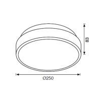 Jüpiter LC479  Bahçe Tavan Armatürü