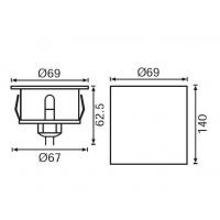 Jüpiter LG977 Led Deck Armatürü