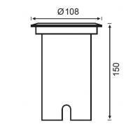 Jüpiter LG988 Led Gömme Bahçe Armatürü