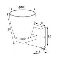 Jüpiter LW424 Dekoratif Led Aplik