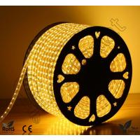 Şerit Led 220 Volt 3 Çipli 100 Mt Rulo Amber Işık Dış Mekan