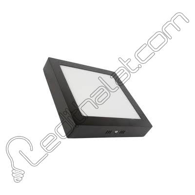 Opto MiniSun 24 Watt Sıva Üstü Siyah Kare Panel M1506