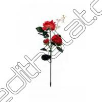 Forlife FL-3203 6500K Beyaz 4W Gül Solar Kazıklı Çiçek Çim Armatürü
