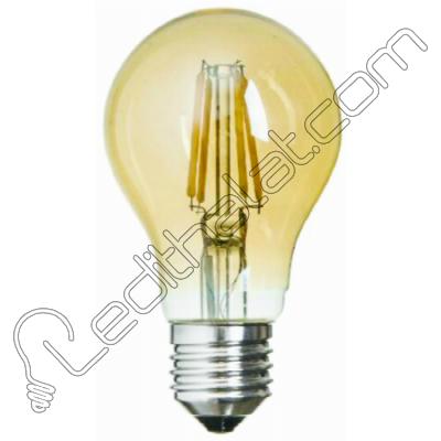 K2 Led Flamanlı Ampul (A60) Dimmable 6W KES631
