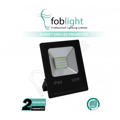 20 Watt Smd Led Projektör Gün Işığı