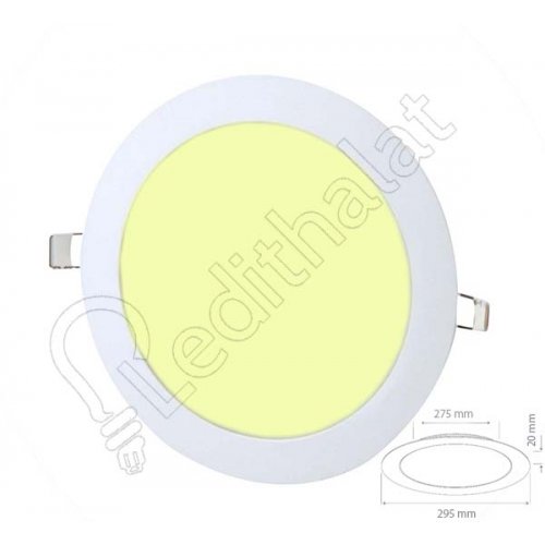 24 Watt Sıva Altı Yuvarlak Gün Işığı Led Panel