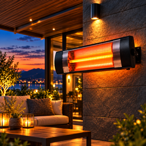2500W Duvar Tipi Açık Kızıl Ötesi Isıtıcı