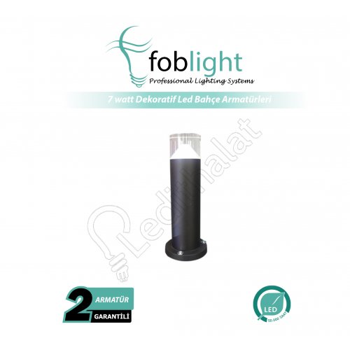 7 Watt Dekoratif Led Bahçe Armatürleri Gün Işığı