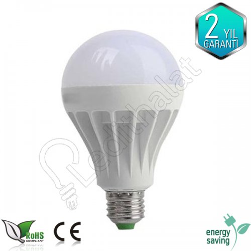 Şarjlı E27 duylu 7 watt led ampul
