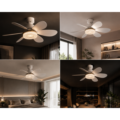Erk Fanlı Led Ampul 40W E27 Duylu Tavan Vantilatörü