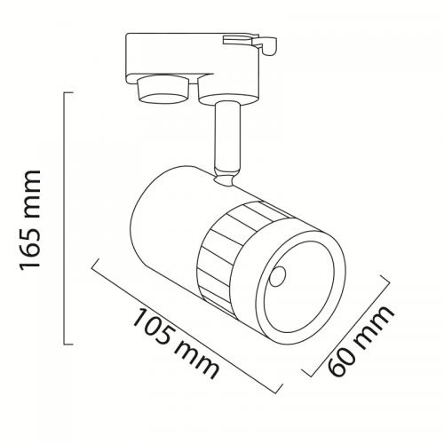 Goya GY-3586-13 13 Watt Ledli Ray Spot