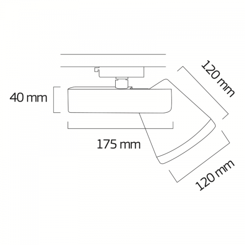 Goya GY-3598 36 Watt Ledli Ray Spot