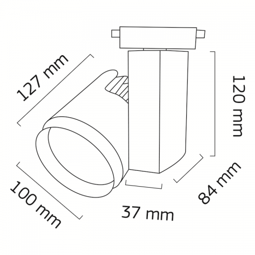 Goya GY-3623 36 Watt Ledli Ray Spot