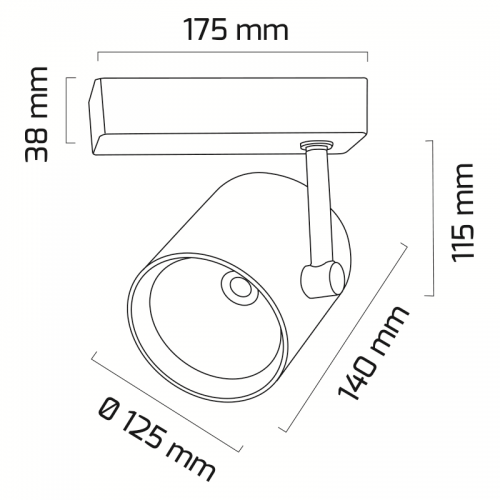 Goya GY-3626-42 42 Watt Ledli Ray Spot