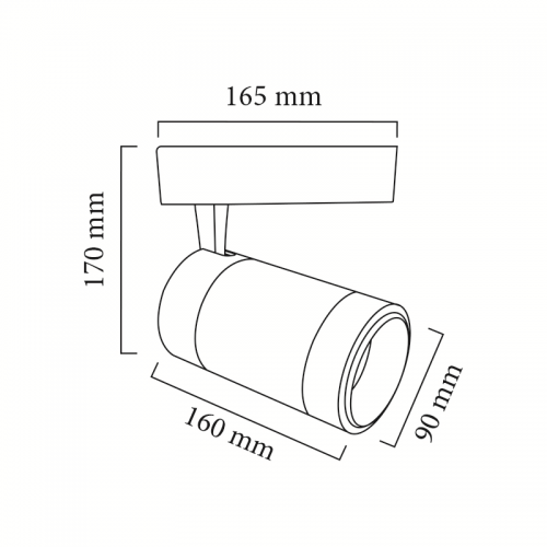 Goya GY-3631 36 Watt Ledli Ray Spot