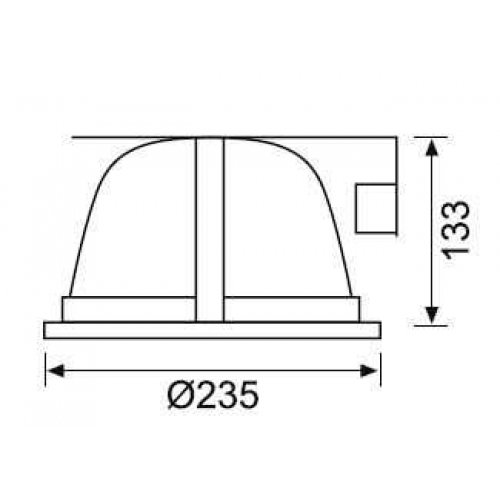 Jüpiter JD501 8 inch Downlight