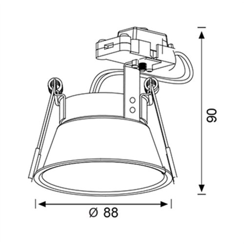 Jüpiter JH659 B Dekoratif Sabit Spot Armatür