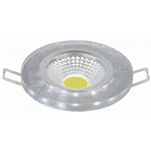 K2 Kristal Spot Sim Gümüş Kaplama Cam 3+2 5 Watt KKS150