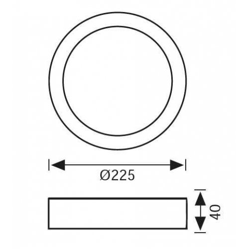 Jüpiter LC454 Dekoratif Led Tavan Armatürü