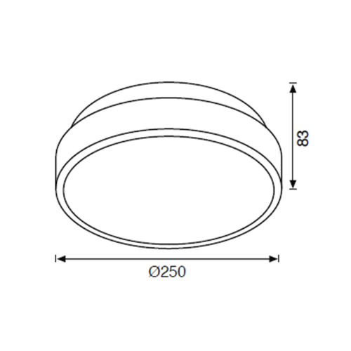 Jüpiter LC479  Bahçe Tavan Armatürü