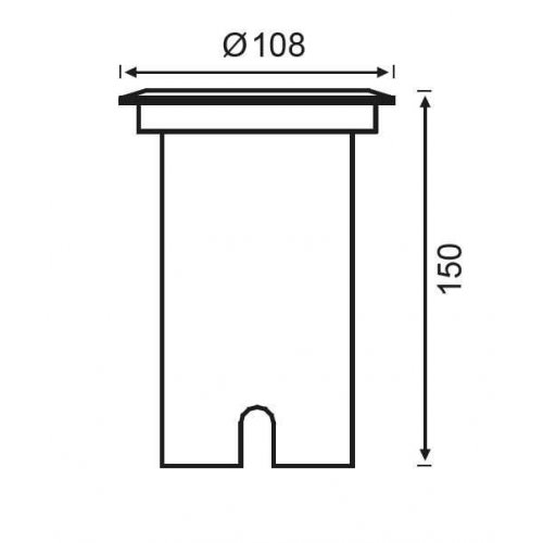 Jüpiter LG988 Led Gömme Bahçe Armatürü