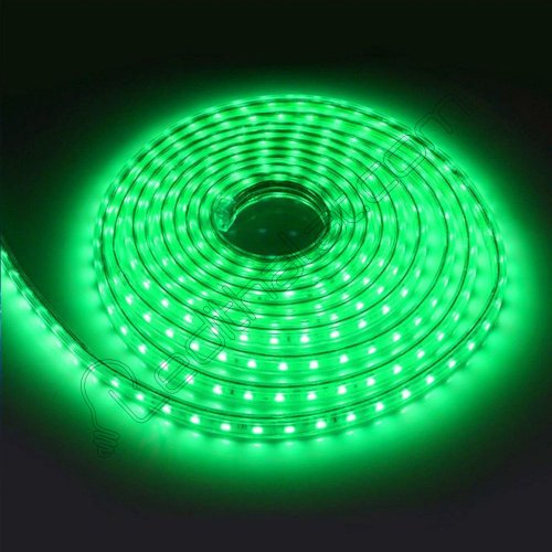 Şerit Led 220 Volt 3 Çipli 25 Metre Rulo Yeşil Dış Mekan